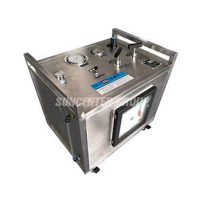 मोटर वाहन उद्योग के लिए धूप केंद्र उच्च दबाव न्यूमेटिक पिस्टन पंप तरल बूस्टर प्रणाली के लिए - Product Image 2