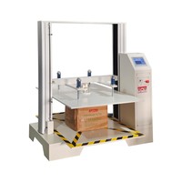 Probador de Compresión de Cartón ASTM D6990, Probador de Resistencia a la Compresión de Cajas Corrugadas ISO 12048, Equipo de Prueba de Laboratorio para Embalaje