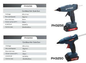 Alta Qualidade 18V Bateria de Lítio Pré-aqueça Elétrica Hot Melt Glue <span class=keywords><strong>Gun</strong></span> Cordless Calor Gule <span class=keywords><strong>Gun</strong></span> Máquina para Artesanato DIY Repair - Product Image 3