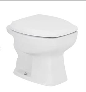 Asiento de Inodoro Moderno Cuadrado con Cierre Suave, de Plástico, Antibacteriano, Antiolor y Antideslizante, para el Mercado Brasileño - Product Image 2