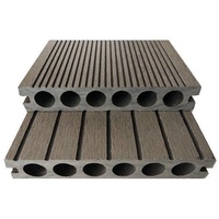 Planches de terrasse en composite WPC au design moderne, avec gaufrage 3D profond, antidérapantes, pour extérieur, aspect bois