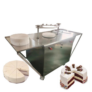 Coupe-gâteau rond pour <span class=keywords><strong>boulangerie</strong></span>, coupe-brownie au fromage, diviseur de gâteau triangulaire, trancheuse à pain, machine à découper les gâteaux automatique - Product Image 2