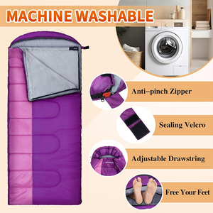 Nouvelle mode Rectangle Camping <span class=keywords><strong>sac</strong></span> <span class=keywords><strong>de</strong></span> <span class=keywords><strong>couchage</strong></span> doublure Extra épais et <span class=keywords><strong>grand</strong></span> temps <span class=keywords><strong>froid</strong></span> épissage thermique <span class=keywords><strong>sac</strong></span> <span class=keywords><strong>de</strong></span> <span class=keywords><strong>couchage</strong></span> pour l'extérieur - Product Image 4