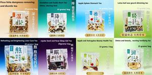 Çin Premium El Yapımı Karışık Doğal Bitkisel Çiçek Meyve Çayı Şekersiz Çoklu Faydalı Bitki Çayı Özel Etiket - Product Image 4