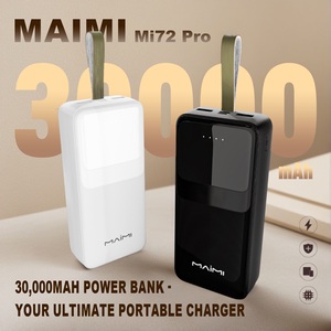 Maimi Powerbank à charge rapide 30000mAh PD22.5W Type-C Chargeur portable Design compact <span class=keywords><strong>Batterie</strong></span> externe pour smartphones - Product Image 5