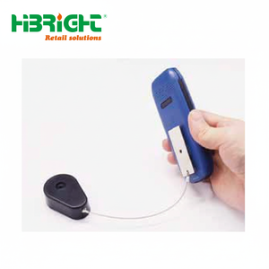 Support de boîte de tirage en plastique robuste avec attache de câble en acier Crochets d'affichage rétractables pour enrouleur d'alarme antivol de sécurité - Product Image 1