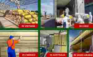 Aislantes ISOKING Insolacin Lana <span class=keywords><strong>De</strong></span> Vidrio Fabricante Chino 50 <span class=keywords><strong>mm</strong></span> <span class=keywords><strong>120</strong></span> cm X 1200 cm Rollo - Product Image 6