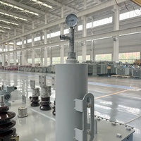 Transformateur immergé dans l'huile haute fréquence, transformateur solaire industriel, transformateur de distribution de puissance triphasé de 300 kVA, 10 kV, 11 kV
