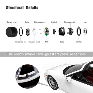 Hệ Thống Theo Dõi Áp Suất Lốp Không Dây Thông Minh, Dụng Cụ Xe Hơi Kỹ Thuật Số Cảm Biến Áp Suất Lốp Không Dây - Product Image 6