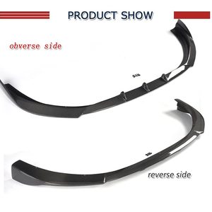 Alerón Delantero de Fibra de Carbono Real para Automóvil A3 S3 8V, Protector de Parachoques Delantero, Divisor de Mentón, Kits de Carrocería para <span class=keywords><strong>Audi</strong></span> A3 S3 2013 2014 2015 2016 - Product Image 6