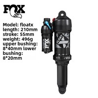 Amortisseur arrière FOX X pour VTT, modèle FLOAT DPS, suspension souple, 210 mm, amortissement par pression d'air