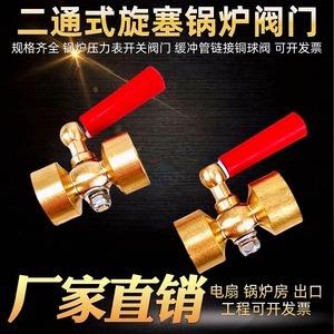 Válvula de Bola de Latón M20 1 Pulgada Tipo Conexión Directa para Agua, Presión de Operación 650 psi - Product Image 3