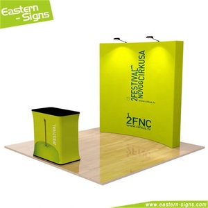 Fabricante profesional de comercio mostrar justo plegable cabina de exhibición pantalla - Product Image 4