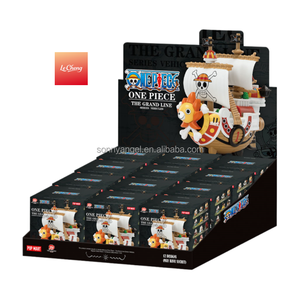Vente en gros POPMART Trendy One Pieces the Grand Line Series Vehicles Blind Box Original Vehicle Mistery Box Anime Figure Box Set - Product Image 1