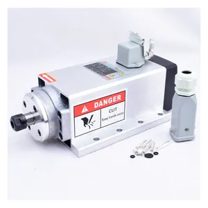 GDZ80x73-1.5 high precision air cooling er11cnc 1.5kw spindle motor for wood working spindle