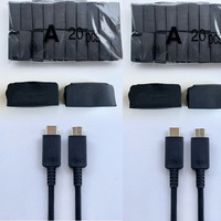 Kabel Pengisian Cepat 5A Tipe-C ke Tipe-C untuk Ponsel Pintar 1M Warna Hitam Putih 10 20 21 22 23 Harga Pabrik