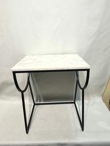 โต๊ะคอนโซลหินอ่อนขนาดใหญ่ Aurelia ผสมผสานความแข็งแรงและความสง่างามอย่างลงตัว เฟอร์นิเจอร์งานฝีมือคุณภาพสูง ราคาขายส่ง - Product Image 5