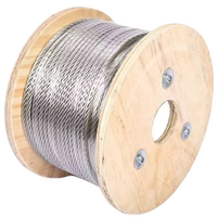 Ficelle en acier galvanisé 7x7 AISI Standard Tianli 304/316 à 1 % de tolérance, robuste et flexible, pour une performance optimale