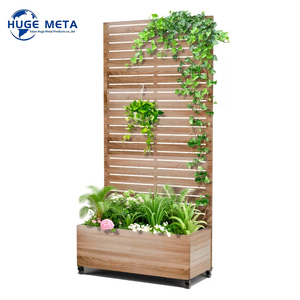 모던 아트 디자인 아연 도금 강철 프라이버시 스크린 아트 데코 레이저 컷 방수 녹 방지 다기능 파티션 정원용 - Product Image 3