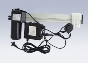 Moteur électrique inclinable pour canapé et lit avec course personnalisée et fin de course intérieure avec bloc coulissant blanc - Product Image 5