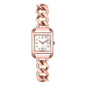 Nouvelle montre pour femme en acier inoxydable de 22 mm, design simple, logo OEM, résistante à l'eau, élégante, montre à quartz - Product Image 6