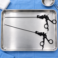 Pince laparoscopique réutilisable de 3 mm à usage intensif avec poignée en D non verrouillable pour la chirurgie mini-invasive – Fourniture médicale