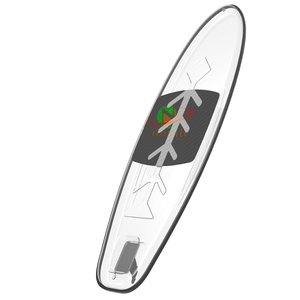 Nouvelle planche de surf SUP rigide transparente non <span class=keywords><strong>gonflable</strong></span> certifiée CE unisexe avec carte photo - Product Image 2