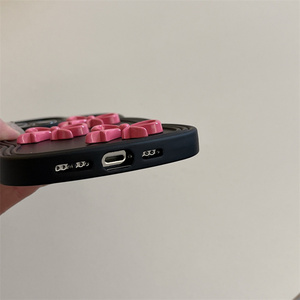 Custodia per telefono con bordo ondulato, elegante, 3D, con fiocco a nastro, per <span class=keywords><strong>iPhone</strong></span> 17 16 15 14 13 <span class=keywords><strong>12</strong></span> <span class=keywords><strong>Pro</strong></span> Max, in TPU morbido, <span class=keywords><strong>protettiva</strong></span> - Product Image 5