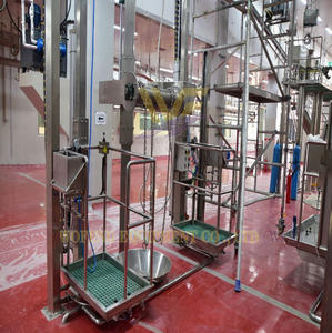 سعر المصنع جهاز مسلخ الماشية لحم البقر آلة سلخ البقر الهيدروليكية - Product Image 1