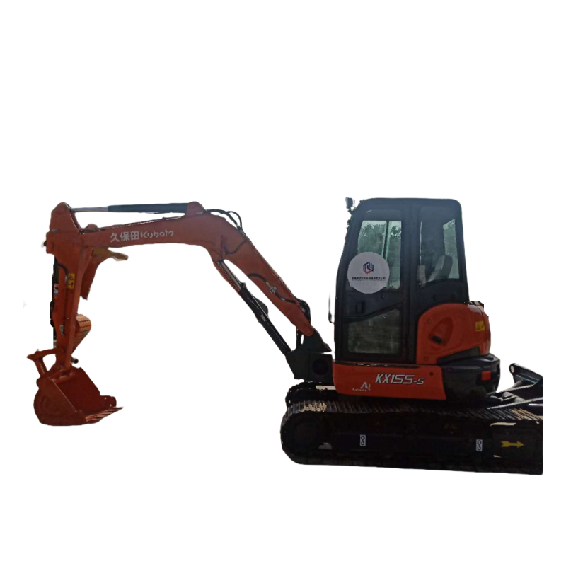 Хорошее состояние б/у строительная машина 5ton экскаватор Kubota KX155 для продажи