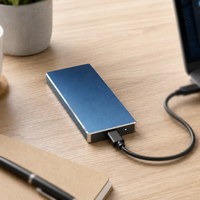 SSD externe portable 1 To 2 To 4 To SATA 3.0 USB 3.1 avec boîtier métallique pour ordinateur portable, lecture/écriture haute vitesse