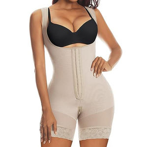<span class=keywords><strong>Fajas</strong></span> Colombianas sin Mangas con Ganchos Delanteros, Bodys Moldeadores sin Costuras para Mujer, Ropa Interior Moldeadora Postquirúrgica para BBL - Product Image 6