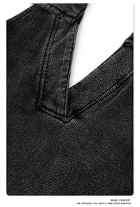 Meilleures ventes 2026 : Débardeur court <span class=keywords><strong>moulant</strong></span> uni sexy à <span class=keywords><strong>col</strong></span> licou pour femme, style basique d'été, tenue western, style Spice Girl, <span class=keywords><strong>col</strong></span> en <span class=keywords><strong>V</strong></span>, haut basique - Product Image 6
