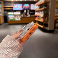 Funda Magnética de Lujo para Teléfono Móvil, Diseño Retro en Tela Vaquera, para iPhone 17 Pro Max 16 15 14 13, Carga Inalámbrica, Antigolpes, Acabado Mate