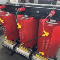Transformateur sec isolé en résine époxy personnalisé 50 kVA 100 kVA 160 kVA 200 kVA, haute et basse tension 10 kV 20 kV, 100 % cuivre, modèle SC12