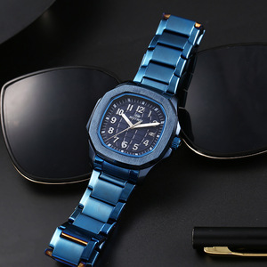 Montre à quartz de luxe pour femme 2024 - Montre-bracelet professionnelle avec bracelet en cuir italien, aiguilles, résistante à l'eau 30M, pour plongée, vente en gros - Product Image 4