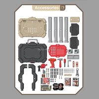 2 en 1 valise 78pcs réaliste enfants outil banc ensemble et accessoires électrique tournevis enfant outil table atelier