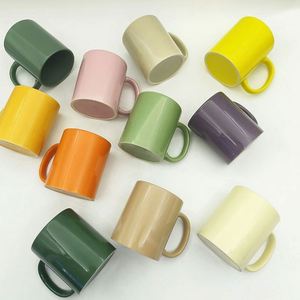 Wholesale Coated Mugs Inside Color Heat Transfer Mugs Handle Ceramic Coffee Mugs Special <b>Gifts</b> - Product Image 6