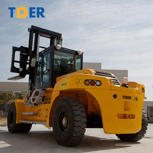 מעלית מזלג מיכל tder מעלית 25 טון סולר גדול מלגזה עם צמיגים כפולים - Product Image 5