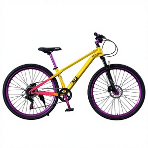 Bicicletta da Montagna ad Alte Prestazioni per Dirt Jump, 8 Velocità, 26/27.5 Pollici, Freno <span class=keywords><strong>a</strong></span> Disco, Forcella Ammortizzata, MTB per Ciclismo e Fuoristrada - Product Image 6