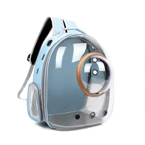 2023 Transparent Bubble Space Capsule Pet Cat Carrying Carrier Backpack Pet Travel Carrier Bag