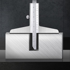 فرجار رنييه عالي الدقة من الفولاذ المقاوم للصدأ من الدرجة الصناعية بمقياس عمق الحجم اليدوي - Product Image 5