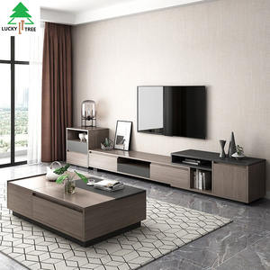 Meuble TV rétractable de grande taille pour salon, <span class=keywords><strong>table</strong></span> à thé multifonctionnelle, style nordique, meuble TV - Product Image 3