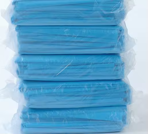أقنعة وجه طبية جراحية للاستعمال مرة واحدة 3 طبقات من ماسكارا كيروجيكا لإزالة الشعر أزول قناع الوجه أزرق للاستعمال مرة واحدة جراحي طبي - Product Image 2