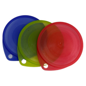 Home More Plastic Can Lids For Tins 3 Pack Round Clip On Food Storage Freshness Preservation Kitchen Use - Product Image 3