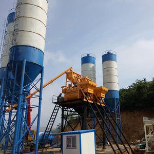 10 Years Mobile Dry Concrete Batching Mixing Plant with PLD Batching Machine Twin Shaft Mixer & <b>Engine</b> for <b>Truck</b> Mixer - Product Image 3