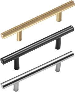 Poignée ronde, prise en main confortable, amélioration facile des meubles, poignées en forme de T, pour armoires de cuisine, commodes, tiroirs, placards - Product Image 1