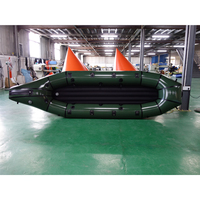 Usine 420D 2 personnes léger bon marché TPU PVC auto-bail gonflable Packraft fabricant