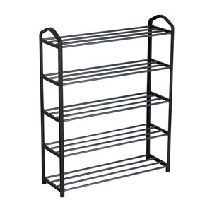 Cheap Price 3-Tier Metal Iron <b>Shoe</b> <b>Storage</b> <b>Rack</b> Multifunctional Convertible for Home Hotel Indoor Outdoor Usage High-Affinity - Product Image 3