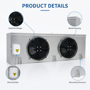 Moteur de ventilateur d'évaporateur pour chambre froide, compatible avec <span class=keywords><strong>les</strong></span> systèmes de réfrigération des entrepôts de la chaîne du froid et <span class=keywords><strong>les</strong></span> projets de chambres froides industrielles - Product Image 2